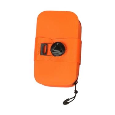 Imagem de Generic Bolsa de selim para bicicleta, bolsa para selim de ciclismo, acessórios para bicicletas de montanha, de portátil à prova d'água para bicicleta, Laranja