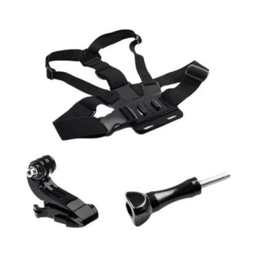 Imagem de Alça De Peito Elástica Ajustável Para GoPro Hero 13 12 11 10 9 DJI Act