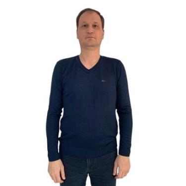 Imagem de Suéter Sallo Linha Confort Azul Marinho 8200 - Marinho GG-Masculino