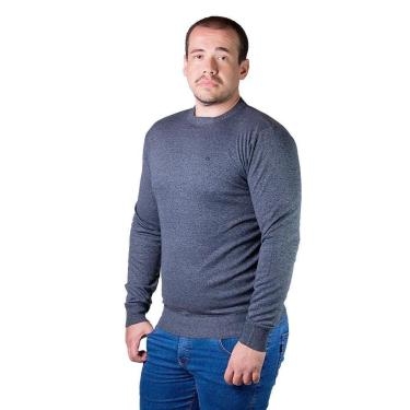 Imagem de Suéter Tricôt Masculino Dixie 87090122  Chumbo-Masculino