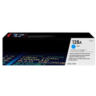 Imagem de Toner CE321A 128A Ciano I CM1415FN CM1415FNW CP1525NW I 1.3k - Genuíno