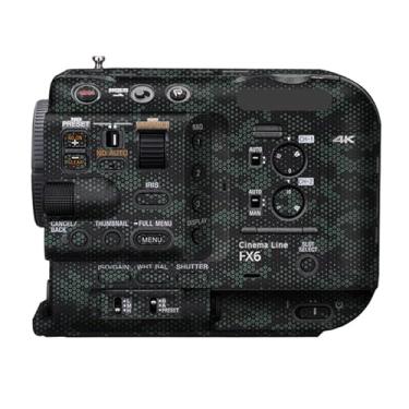 Imagem de Adesivo de capa de câmera para Sony FX6 protetor de câmera película protetora anti-arranhões decoração FX 6 (Mamba Green)