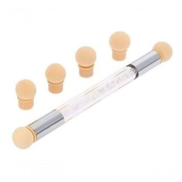 Imagem de Pincel Esfumar Unhas Degrade Nail Art Tool Baby Boomer