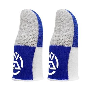 Imagem de PUBG Mobile Fingertips Cover Respirável Touch Screen Luvas Luminosas P