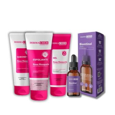 Imagem de Kit Skincare Rosa Mosqueta Ultra Hidratante, Sérum Bioretinol para Rug
