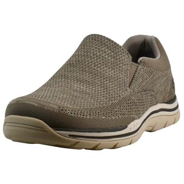 Imagem de Skechers Mocassim masculino Expected Gomel Slip-On, Cinzento-acastan, 45