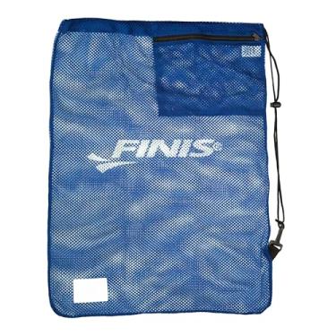 Imagem de FINIS Bolsa de engrenagem de malha - Bolsa de natação de malha para equipamentos de natação e acessórios - Bolsa de piscina para guardar óculos, nadadeiras e snorkels - azul-marinho