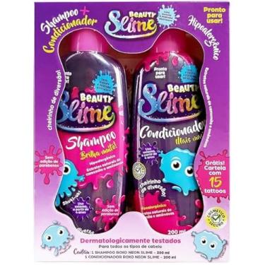Imagem de Kit Roxo Neon Beauty Slime Shampoo + Condicionador 200ml cada