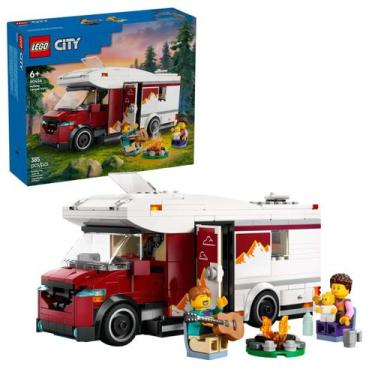Imagem de Lego City Aventura De Férias Com Motorhome 60454 Blocos De Montar 385 