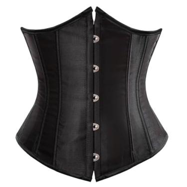 Imagem de Cinto moderno com clipe de cintura emagrecedor para modelar o corpo, cinto de cetim palácio para controle de barriga e decoração em forma de ampulheta