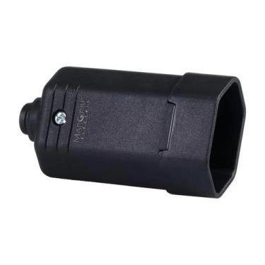 Imagem de Tomada 3 Pinos 10A Fêmea TMD1 Preto Margirius