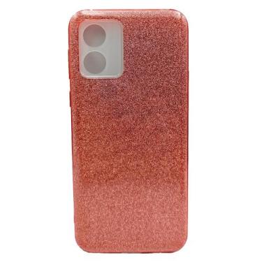 Imagem de Capinha Capa Compatível Com MOTOROLA moto E13 4g tela 6.5 Glitter Bril