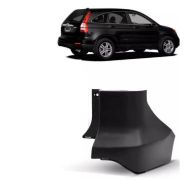 Imagem de Polaina Parachoque Traseiro Honda Crv 2007 2008 2009 2010 Lado Direito