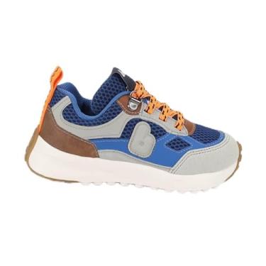 Imagem de Tênis Infantil Bibi Jogging Kids Azul com Grafite 36