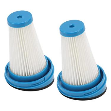 Imagem de Zhjvihx Filtro Aspirador Reutilizável EFEFIENTE 2 Peças Filtro Plissado A Vácuo Substituição ReduCão de Poeira Abs Lavável para Casa