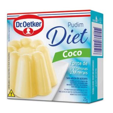 Imagem de Mistura Para Pudim Sabor Coco Diet Dr. Oetker 25g
