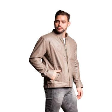 Imagem de Jaqueta de Couro Sport Craqui Brown - Parra Couros, M
