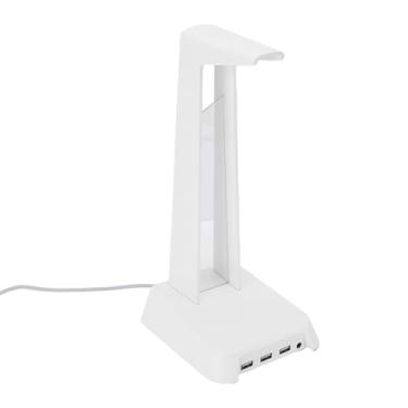 Imagem de Generic Stand Fone de Ouvido para Jogos, Fone de Ouvido de Jogo Multifuncional para Casa (Branco)