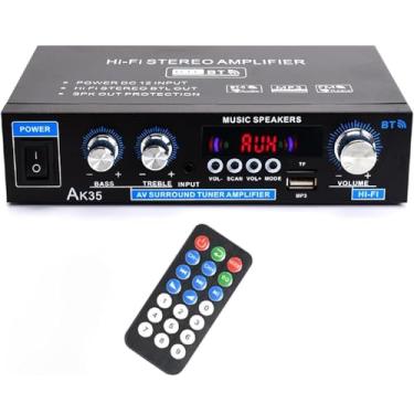 Imagem de Ak35 Amplificador de Som, Mini Amplificador Digital, Alto-falante 110-220 V, Suporte para Cartão TF,Disco U e Reprodução de MP3