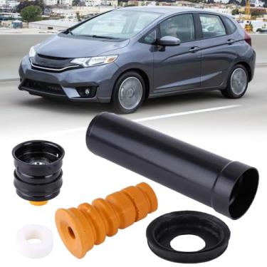 Imagem de Amortecedor de montagem traseiro compatível com Honda 2015-2020 Fit & 2015-2020 City, kit de amortecedor de montagem L4 1,5L substitui OE 52633-T5A-J01, 52670-T5A-J02, 52686-T5A-J01, 52722-T5A-J01,