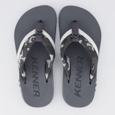 Imagem de Chinelo Kenner Kivah Colors Cinza, 41