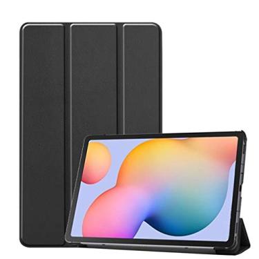 Imagem de SaharaCase Capa fólio para Samsung Galaxy Tab S6 Lite (2020/2024) [amortecedor à prova de choque] Proteção robusta antiderrapante e ajuste fino - preta