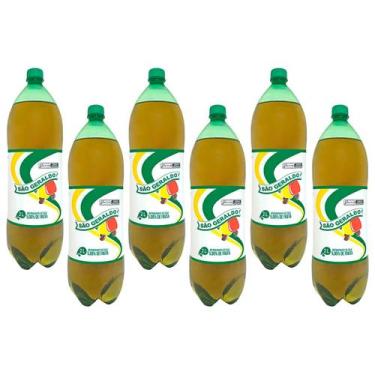 Imagem de Refrigerante de Caju São Geraldo 2 Litros Cajuína 6 unidades