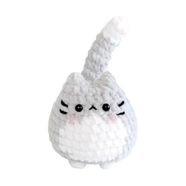 Imagem de JXINLODGEG Kit de crochê para iniciantes, kits de crochê de animais para iniciantes com tutoriais de arquivo PDF passo a passo, kit de crochê para adultos e crianças, faça você mesmo, artesanato