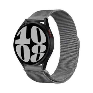 Imagem de Pulseira De Metal Magnético Milanese De 22mm 20mm Para Samsung Galaxy 
