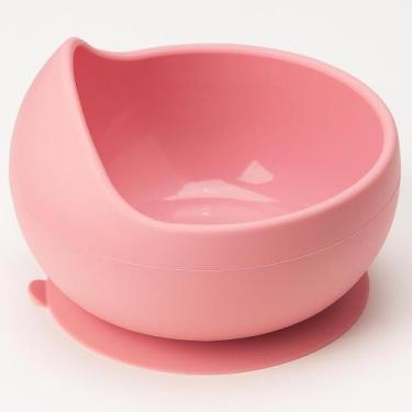 Imagem de Prato Bowl Buba Em Silicone Com Ventosa Rosa