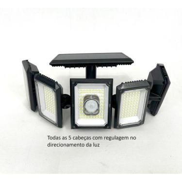 Imagem de Luminária Solar com Controle Remoto - 300 LEDs, Branca Fria - Vgb - Vg