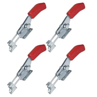 Imagem de Grampo Tensor Aperto Rápido GA200 Dobrado Zincado Kit 4 Peças GA200D E110