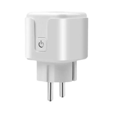 Imagem de Tomada Inteligente Wifi 16A Com Controle Remoto E Monitoramento De Ene