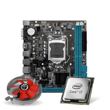 Imagem de Kit Pl Mãe H110 + Proc. I7 8700 + Cooler - POWERPC