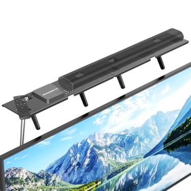 Imagem de Soundbar Mount, No Drilling Steel TV Top Shelf Fits Most of Sound Bars Up to 15 Lbs, Universal Sound Bar TV Mount Bracket, Sound Bar Stand Compatible with Samsung, Sony, LG,Bose, 33.8x4.7inch