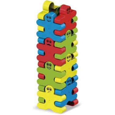 Imagem de Brinquedo Equilibristas - 32 Peças - Multicolor - Maral
