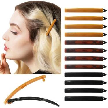 Imagem de Conjunto de presilhas de cabelo AURORA PIN para mulheres e meninas (12