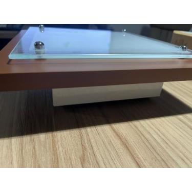 Imagem de Plafonier mona lisa 30x30 vidro plano especial 26esp - MADELUSTRE