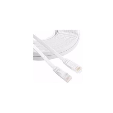 Imagem de Cabo de rede UTP Cat5e RJ45 5m para conexão LAN 100Mbps - Lightbek Off