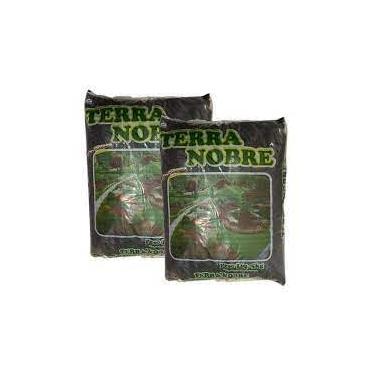 Imagem de 2 Terra Nobre Vegetal Adubada 5kg Horta Vaso Plantas Jardim (Kit 2 pacotes - Total 10Kg.)