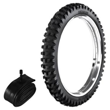 Imagem de Kit Pneu Kx 450 Crf Cross 90/90-21 54r He42 Rinaldi + Camara