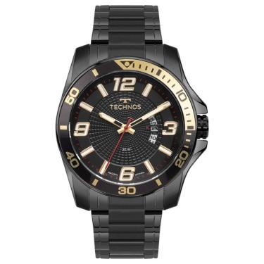 Imagem de Relógio Technos Masculino Ref: 2117lfr/1p Racer Black