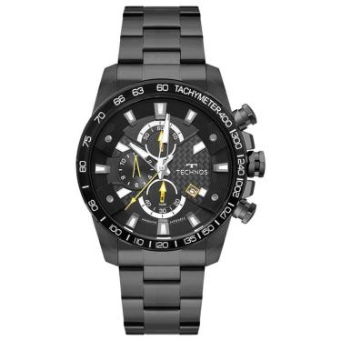 Imagem de Relógio Technos Masculino Ref: Os1abz/1p Cronógrafo Black