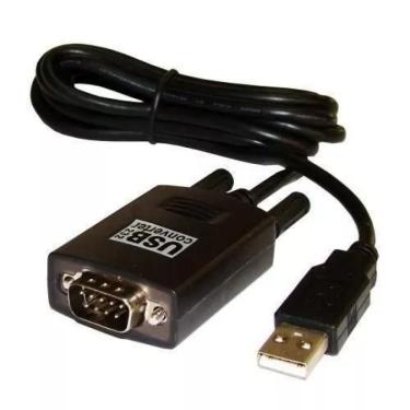 Imagem de Cabo Usb 2.0 Macho X Conversor Serial Rs232 9 Pinos Macho