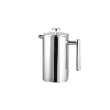 Imagem de Cafeteira Prensa Francesa Inox Cremeira Leite Bule Cafe Bar