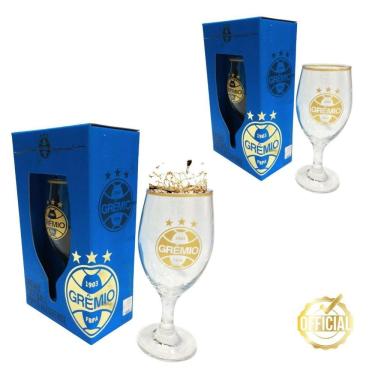 Imagem de Kit 2 Taças Windsor 330Ml Cerveja Coquetel Chopp Bar Grêmio