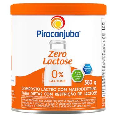 Imagem de Composto Lácteo Zero Lactose Piracanjuba 380g Lata