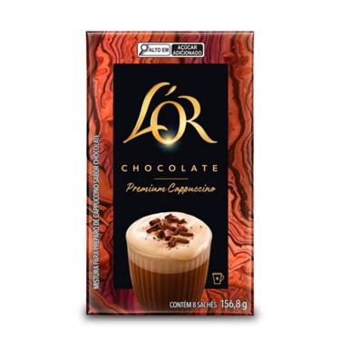 Imagem de Cappuccino Solúvel Lor Chocolate 156,8G