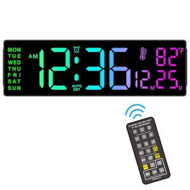 Imagem de Relógio de parede digital Soobest de 14,2 polegadas com temporizador e