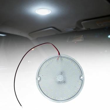 Imagem de GZ5CG 10 cm 12 V LED Interior Dome Light Trunk Light 6500K Branco com Interruptor ON/Off para Carro Caminhão 1 Pacote